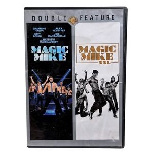 Warner Bros Magic Mike / XXL Double Feature DVD Set UPC 883929579051